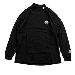 Vintage Starter Edmonton Oilers Mock Neck Sweater